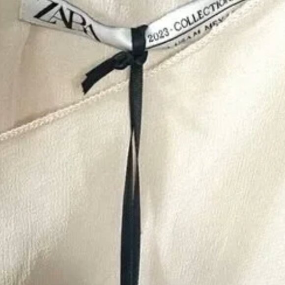 NWT $149 Zara Limited Edition Embroidered Blouse - MEDIUM - Picture 7 of 12